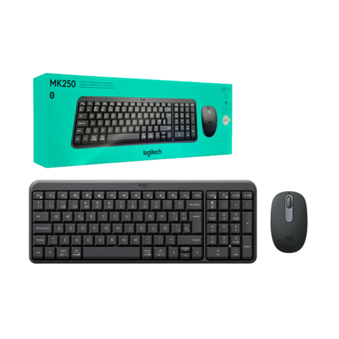 TECLADO + MOUSE LOGITECH MK250 - BLUETOOTH