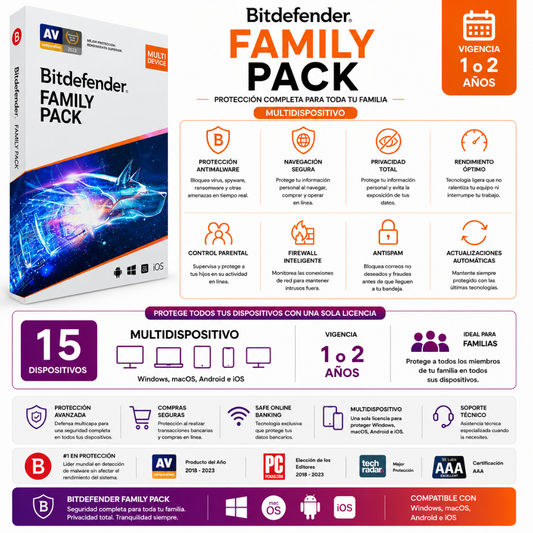 BITDEFENDER FAMILY PACK