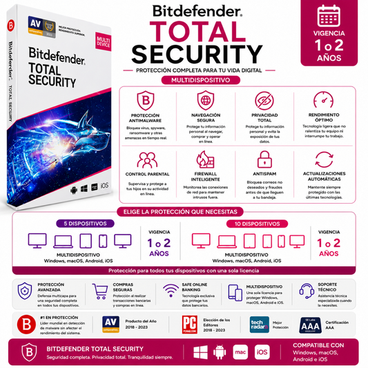 BITDEFENDER TOTAL SECURITY