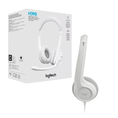 HEADSET LOGITECH H390 CON CABLE USB - Mervalika Servicios Informaticos