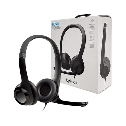 HEADSET LOGITECH H390 CON CABLE USB - Mervalika Servicios Informaticos
