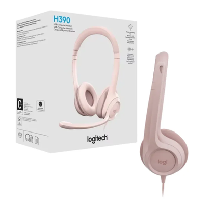 HEADSET LOGITECH H390 CON CABLE USB - Mervalika Servicios Informaticos
