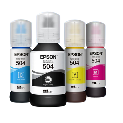 KIT TINTA EPSON T504 - PACK 4 COLORES - Mervalika Servicios Informaticos