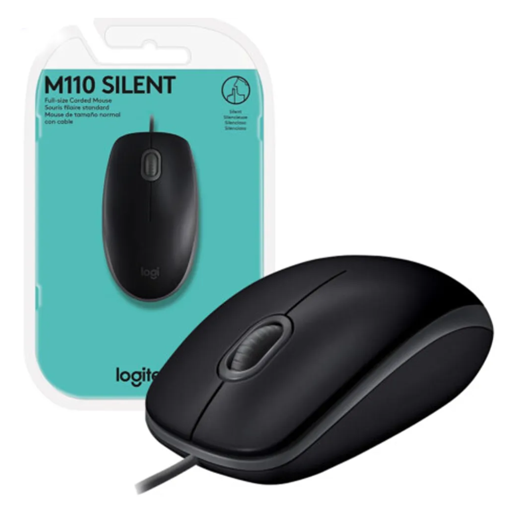 MOUSE LOGITECH M110 USB - Mervalika Servicios Informaticos