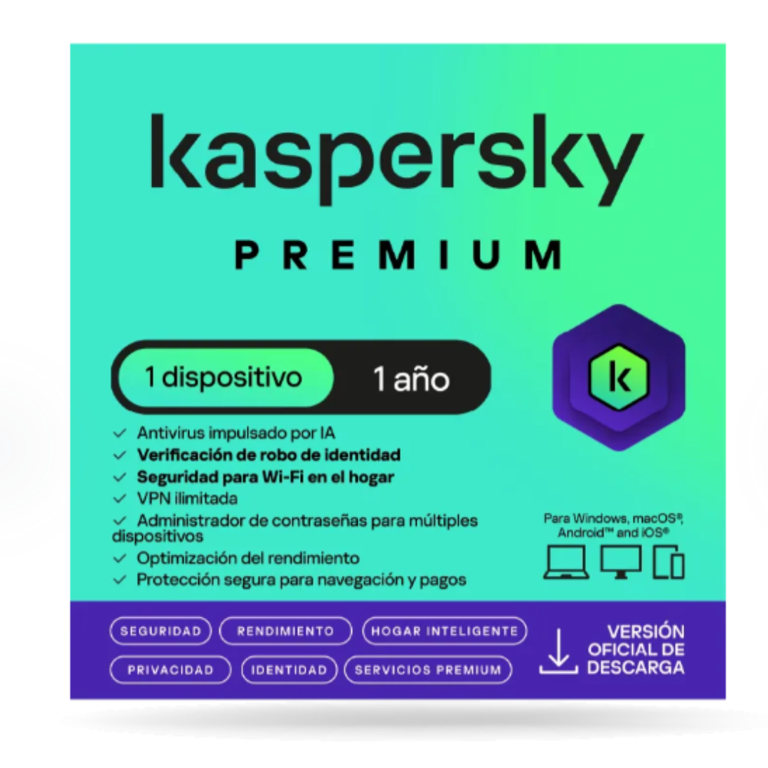KASPERSKY PREMIUM - 1 AÑO