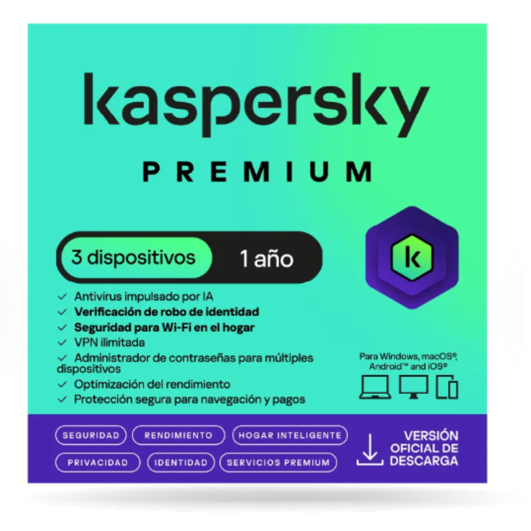 KASPERSKY PREMIUM - 1 AÑO