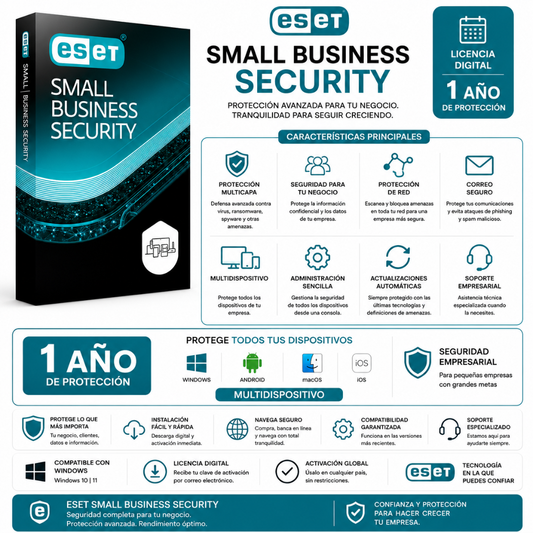 ESET SMALL BUSINESS SECURITY - Mervalika Servicios Informaticos