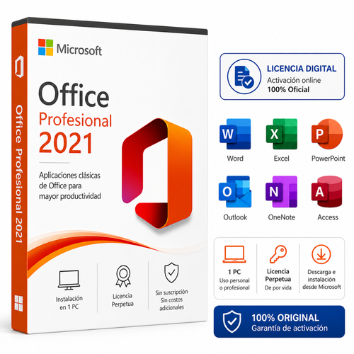 MICROSOFT OFFICE 2021 PROFESIONAL PLUS - OEM - Mervalika Servicios Informaticos