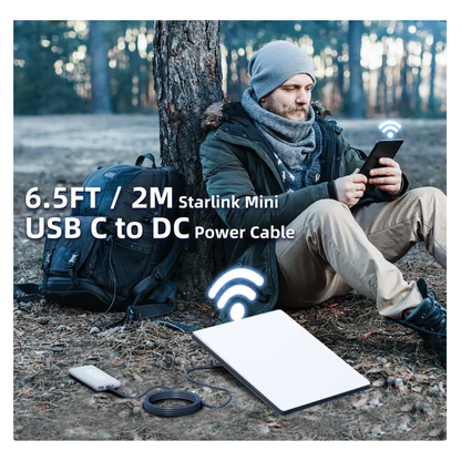 CABLE DE ALIMENTACION USB-C IMPERMEABLE PARA STARLINK MINI Starlink Mini - Mervalika Servicios Informaticos